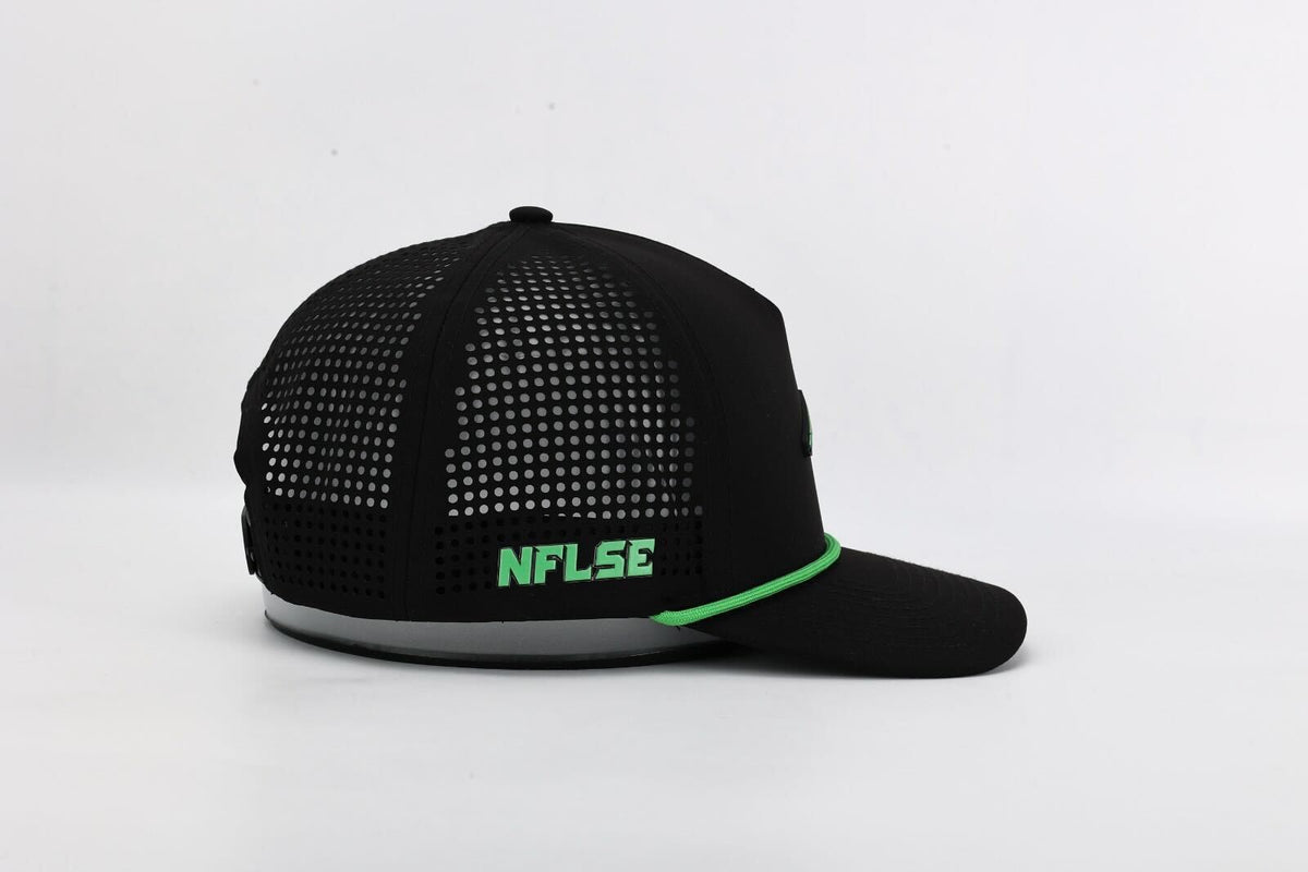 NEW! NFLSE Curved 5-Panel Rope Hat (Black) – My Store