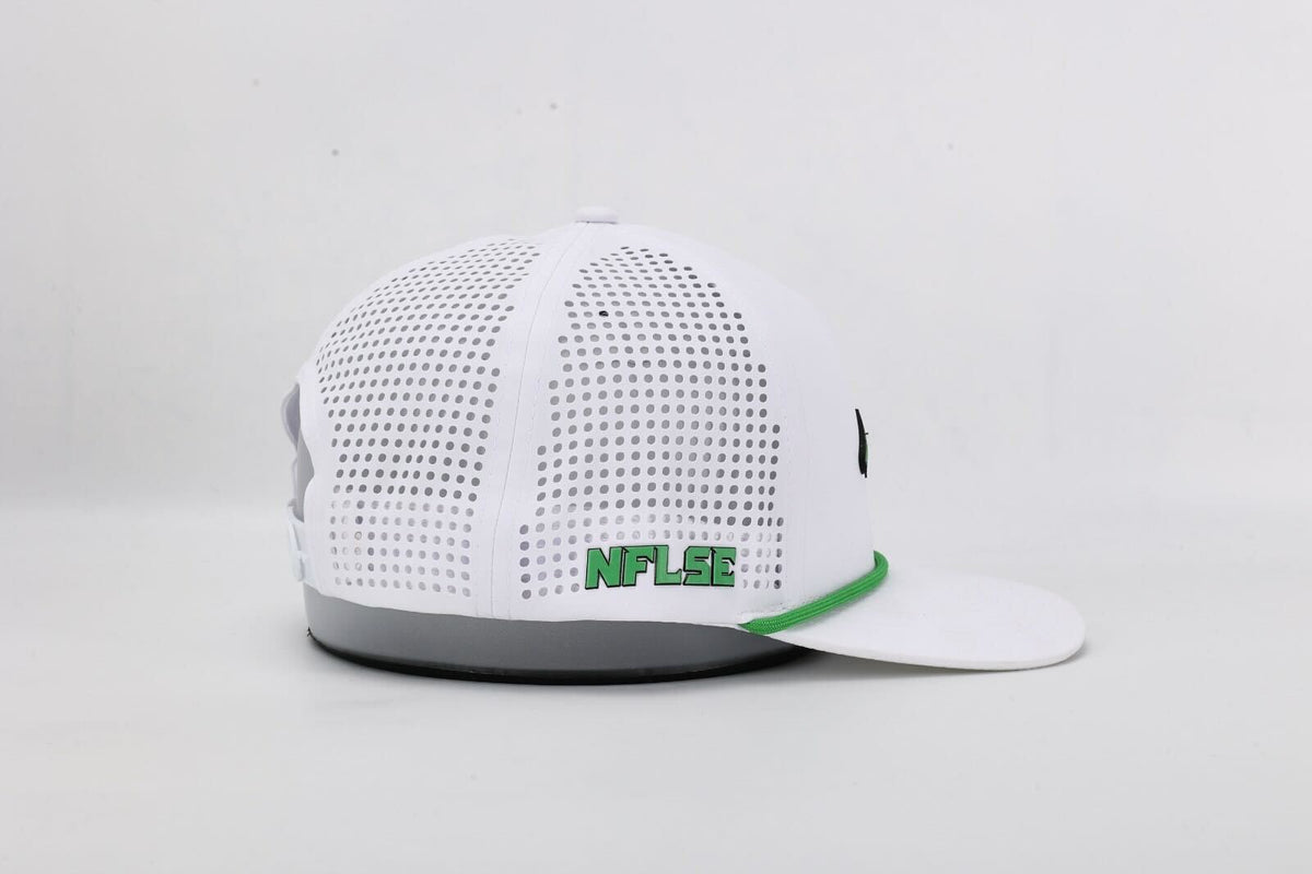 Nfl Caps Ropes NEW! NFLSE Curved 5-Panel Rope Hat (White) – My Store