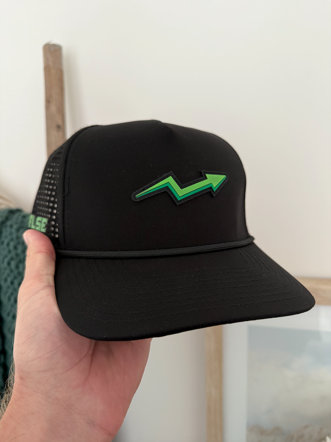 NFLSE Curved 5-Panel Rope Hat (Black)
